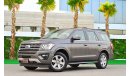 Ford Expedition XLT | 3,719 P.M  | 0% Downpayment | Magnificent Condition!