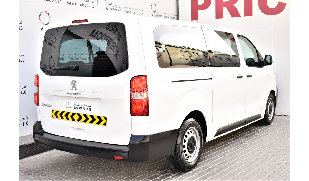 Peugeot Expert AED 910 PM | 2.0L L3 AT 9STR VAN GCC DEALER WARRANTY