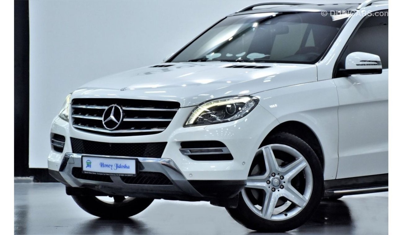 Mercedes-Benz ML 350 EXCELLENT DEAL for our Mercedes Benz ML350 ( 2014 Model ) in White Color GCC Specs