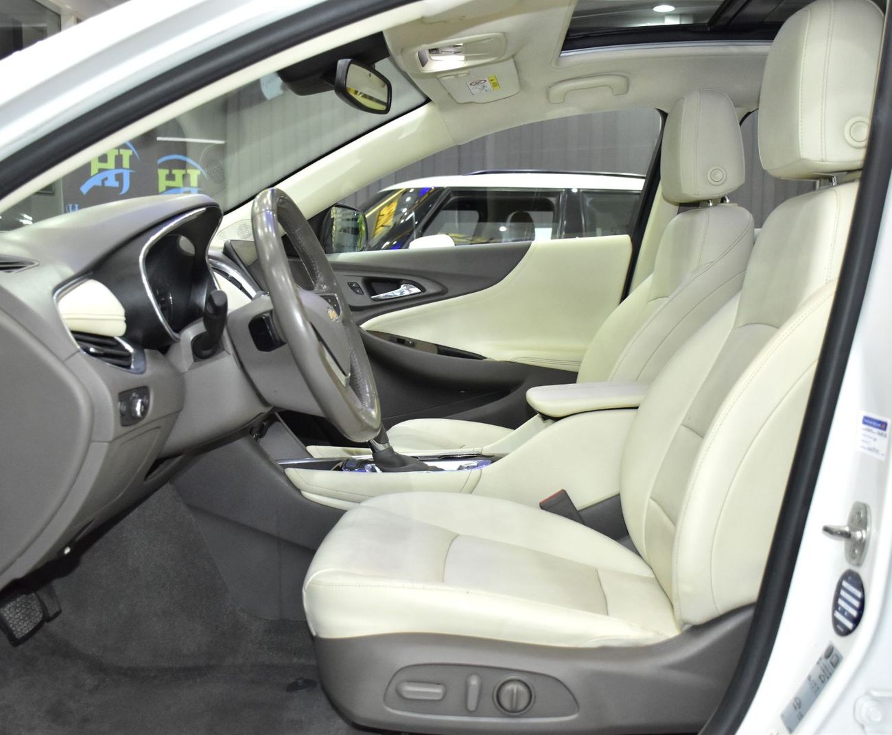 Chevrolet Malibu EXCELLENT DEAL for our Chevrolet Malibu Premier ( 2019 Model ) in White Color GCC Specs