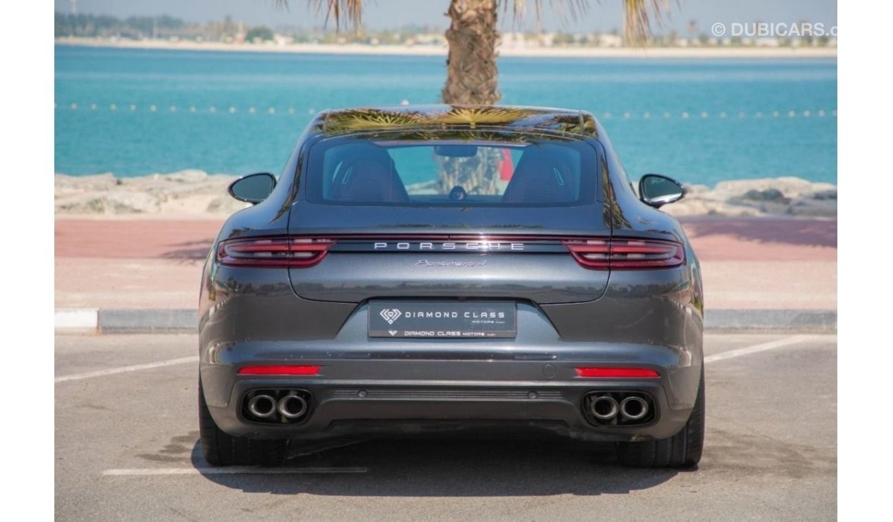 Porsche Panamera Porsche Panamera 4  3.0T V6  Red Interior  Full Option 2020 GCC