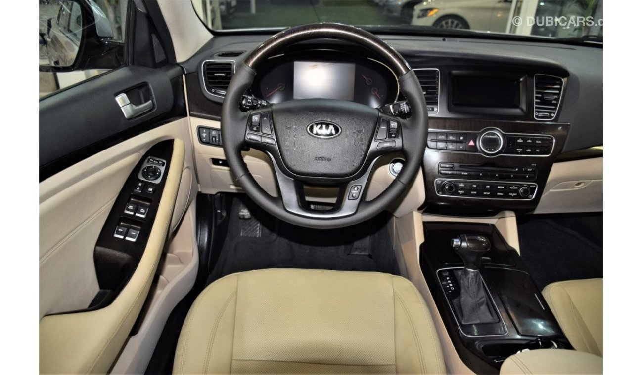 Kia Cadenza EXCELLENT DEAL for our KIA Cadenza V6 2015 Model!! in Silver Color! GCC Specs