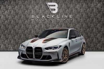 بي أم دبليو M3 CS إكس درايف BUY NOW, PAY 2027 | THE BLACKLINE STANDARD | August 2028 Warranty + Service, GCC