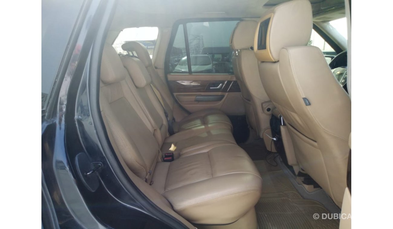 Land Rover Range Rover Sport HSE 2008 AT Left Hand Drive [Leather & Electric Seats] Good Condition, Rear TV