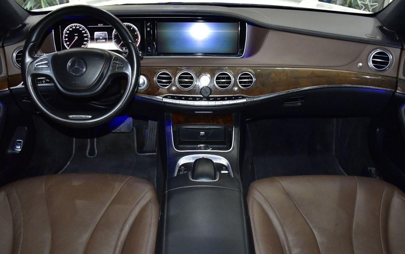 مرسيدس بنز S 400 EXCELLENT DEAL for our Mercedes Benz S400 ( 2014 Model ) in White Color GCC Specs