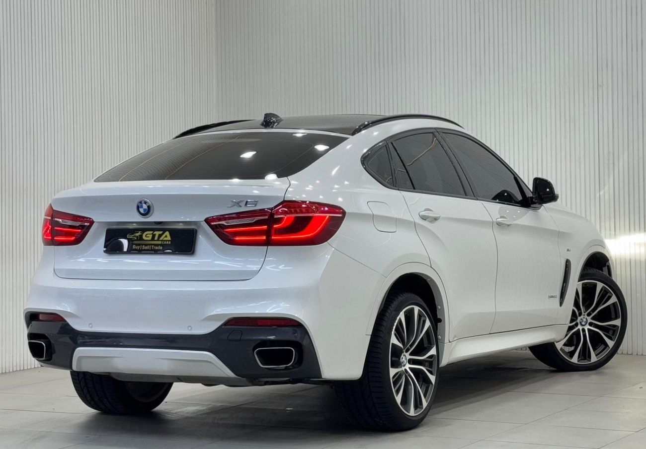 بي أم دبليو X6 50i M Sport 4.4L 2019 BMW X6 xDrive50i M-Sport, Warranty, 2025 BMW Warranty, Full Options, GCC