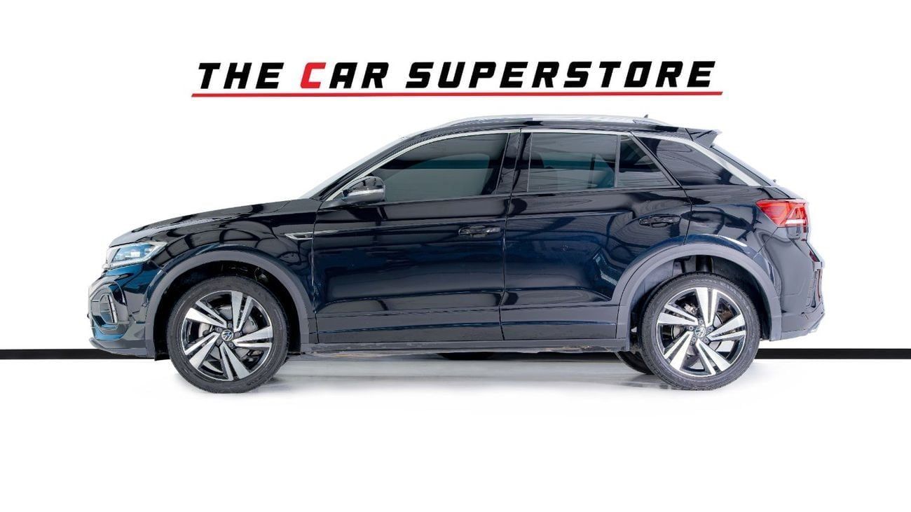 Volkswagen T ROC R-line 1.4L GCC-Al Nabooda Warranty Until 12/2027 Service Contract Until 12/2028