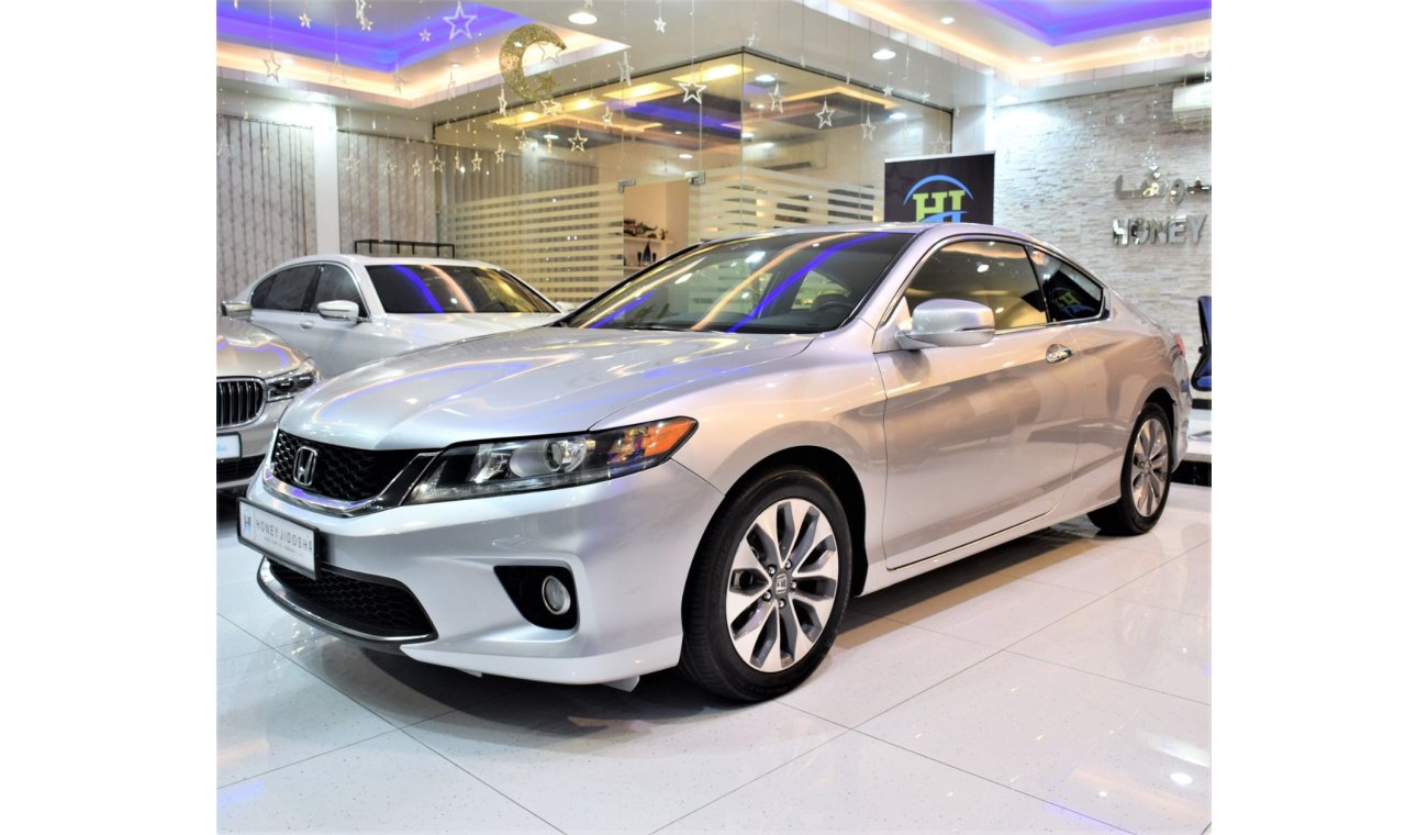 هوندا أكورد كوبيه AED 724 Per Month / 0% D.P | Honda Accord Coupe 2015 Model!! in Silver Color! GCC Specs