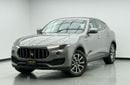 Maserati Levante Std 3.0L (345 HP) 2021 Maserati Levante, 2026 Maserati Warranty, Full Maserati Service History, Low