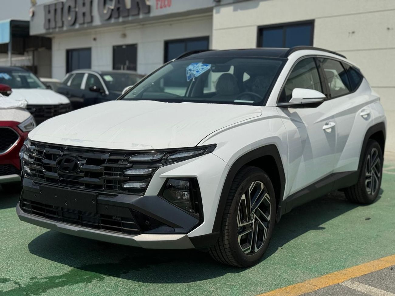 هيونداي توسون HYUNDAI TUCSON 1.6T - 2025 MODEL - WHITE COLOR