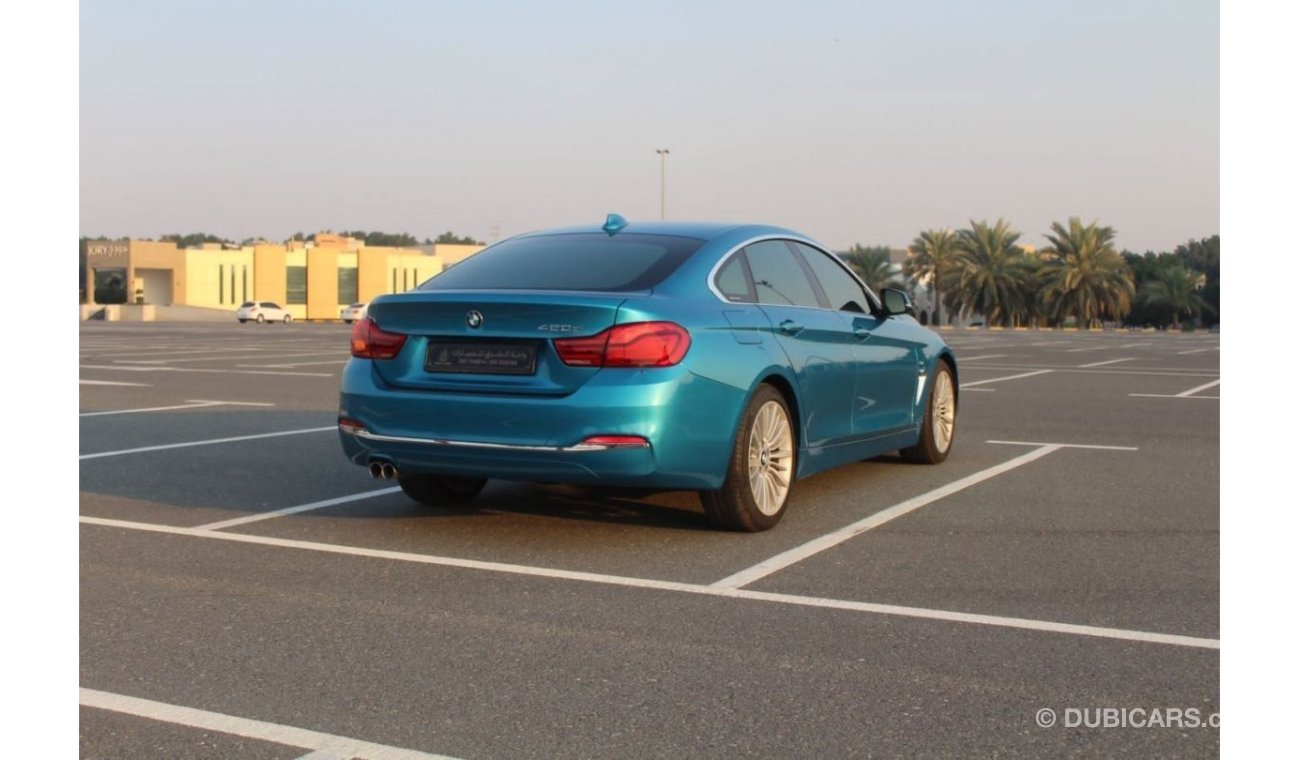 بي أم دبليو 420i Std BMW 420 GRAND COUPE  موديل 2019 مواصفات يابانية بحالة ممتازة