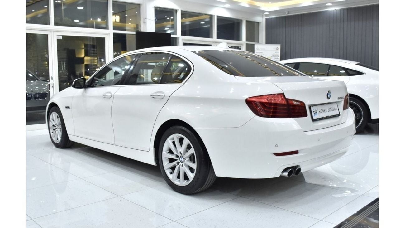 بي أم دبليو 520i EXCELLENT DEAL for our BMW 520i ( 2015 Model ) in White Color GCC Specs