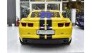 شيفروليه كامارو EXCELLENT DEAL for our Chevrolet Camaro RS ( 2012 Model ) in Yellow Color GCC Specs