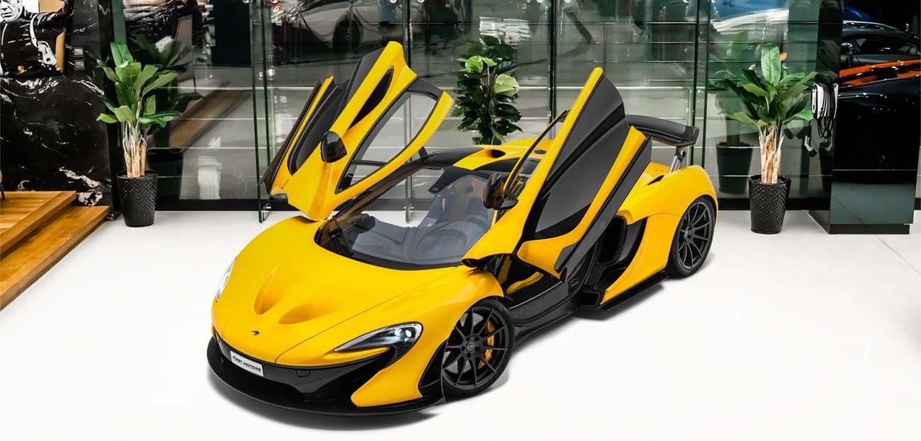 مكلارين P1 3.8L V8 Twin-Turbocharged + Electric Motor