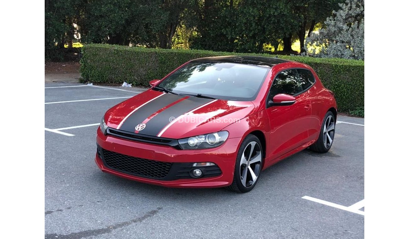 Volkswagen Scirocco R-Line MODEL 2014 GCC CAR PREFECT CONDITION INSIDE AND OUTSIDE FULL OPTION PANORAMIC ROOF LEATHER SE