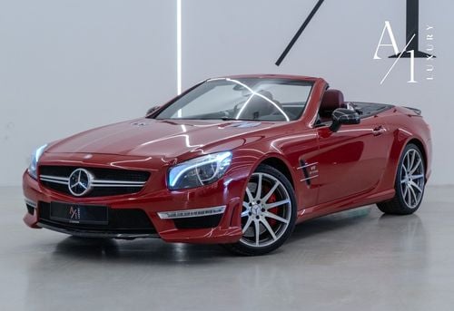 Mercedes-Benz SL 63 AMG Std 5.5L (577 HP) 2013 Mercedes SL 63, Excellent Condition, Carbon Fibre Accents, Fully Loaded, GCC