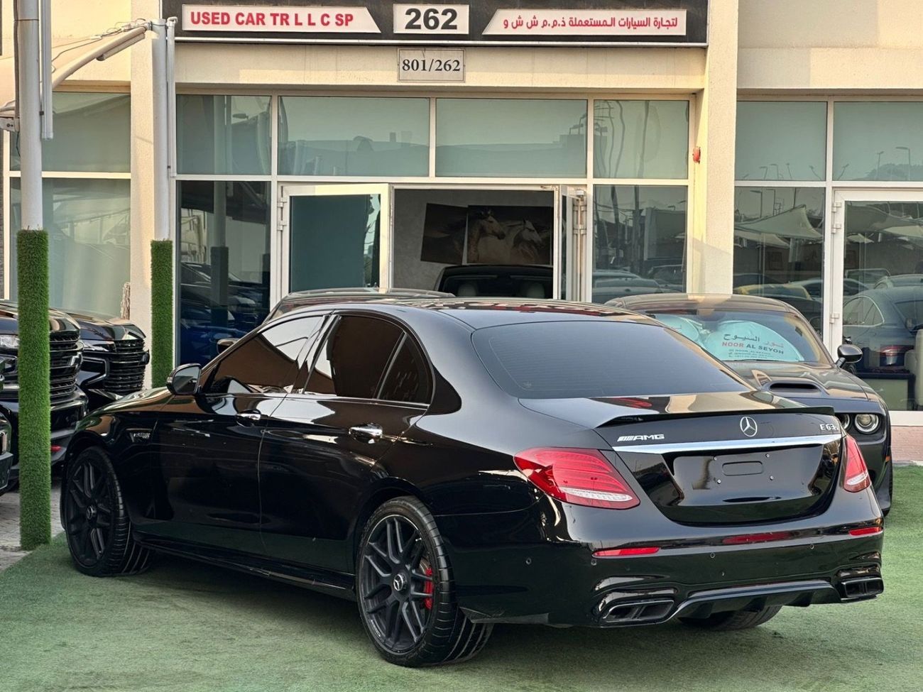 مرسيدس بنز E 63 S AMG ‎مرسيدس بنز E63s اي ام جي 2018 ‎كلين تايتل بحالة جدا ممتازة ‎فل اوبشن 6 فصوص ‎فل اوبشن