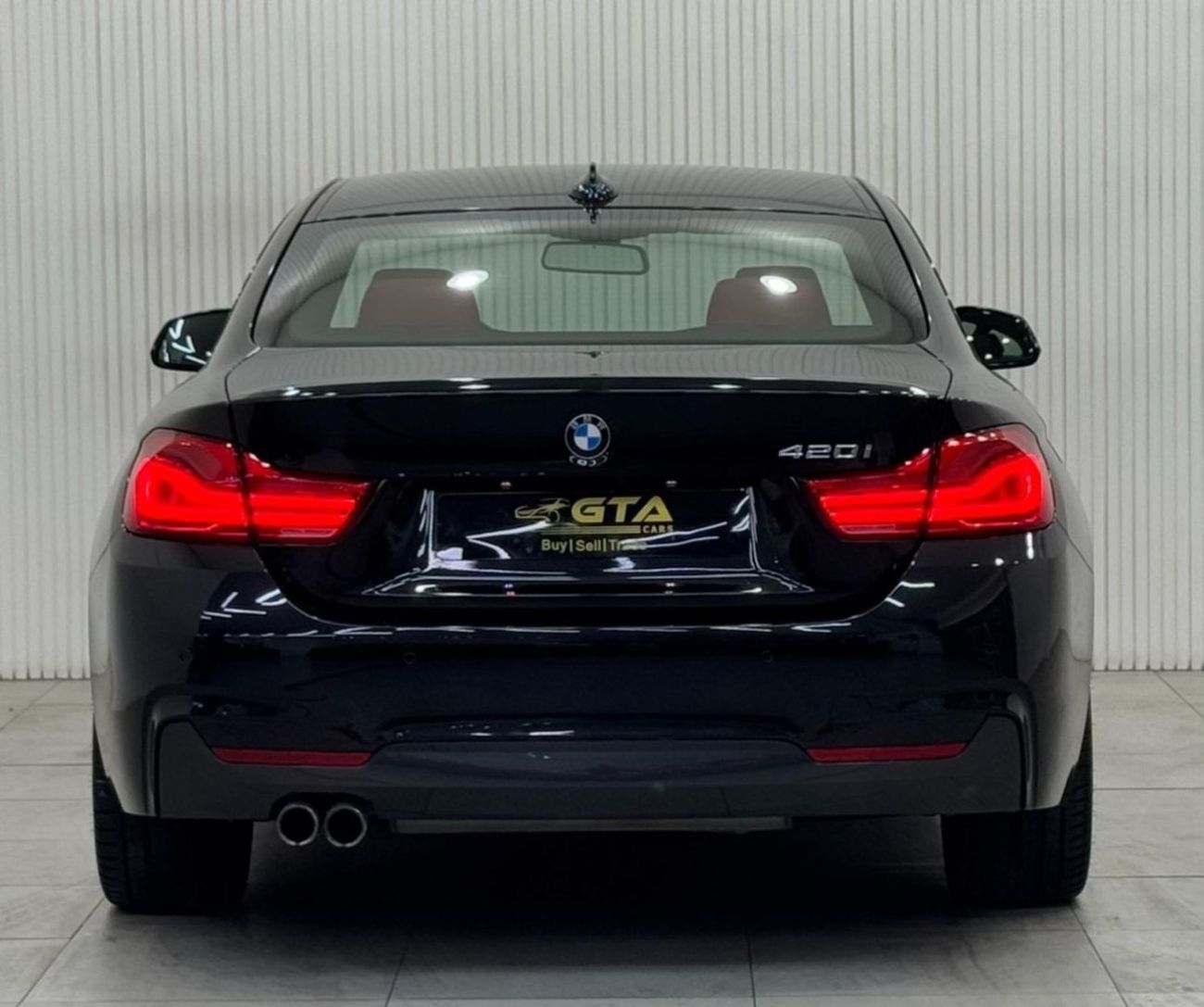 بي أم دبليو 420i M Sport 2.0L 2018 BMW 420i M-Sport, Warranty, Full Service History, Excellent Condition, GCC