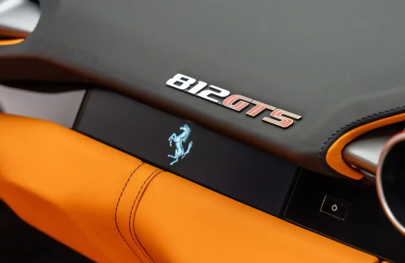 فيراري 812 GTS 6.5L V12 Naturally Aspirated Engine