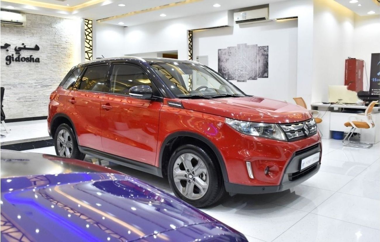 Suzuki Vitara EXCELLENT DEAL for our Suzuki Vitara ( 2017 Model ) in Red Color GCC Specs