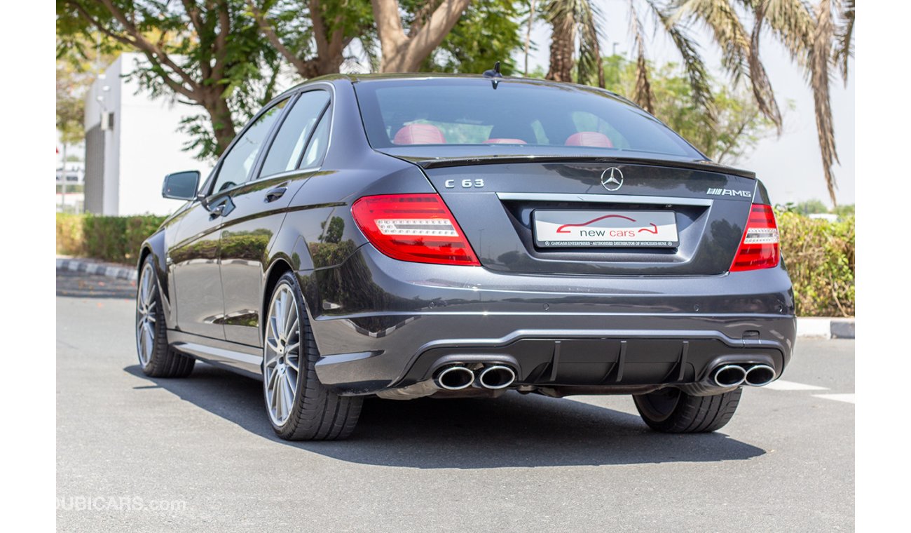 مرسيدس بنز C 63 AMG MERCEDES C63 - 2013 - IMPORTED FROM CANADA - ZERO DOWN PAYMENT - 1710 AED/MONTHLY - 1 YEAR WARRANTY