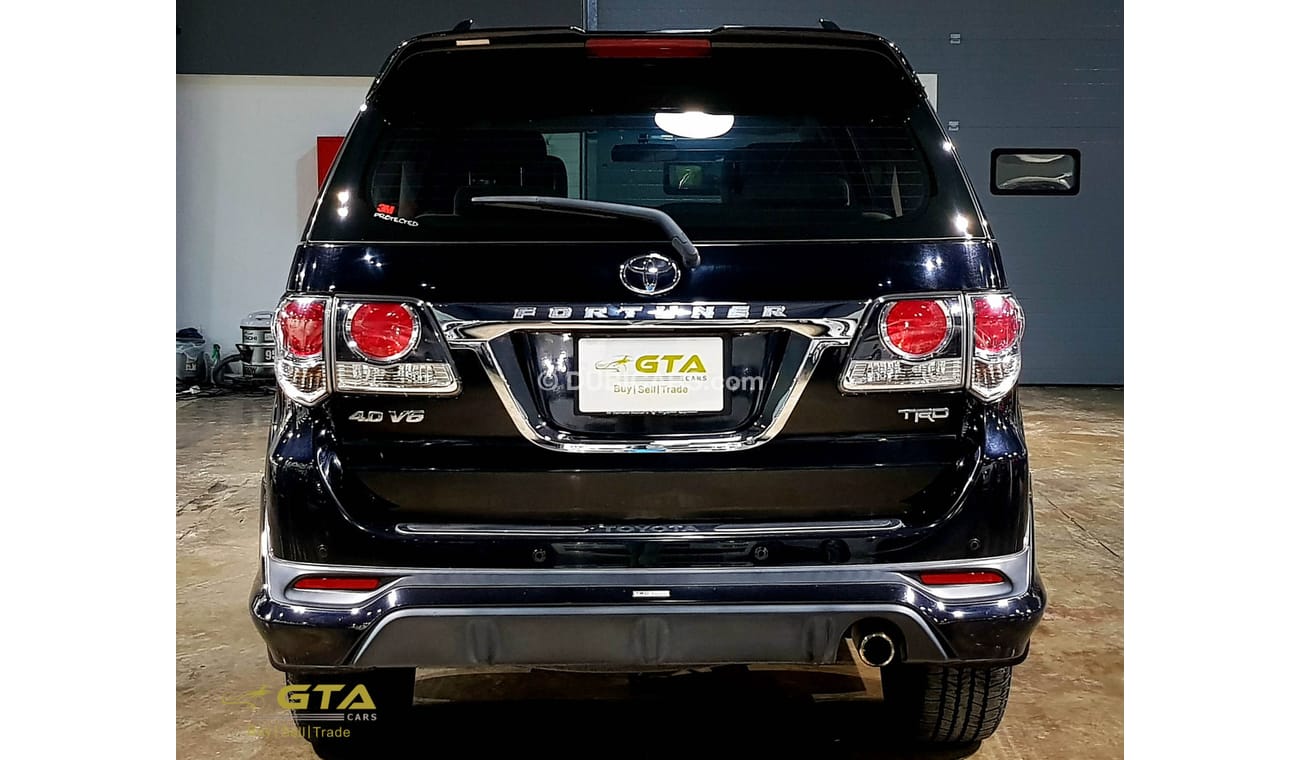 تويوتا فورتونر 2015 Toyota Fortuner TRD, Full Service History, Warranty, Original paint, GCC