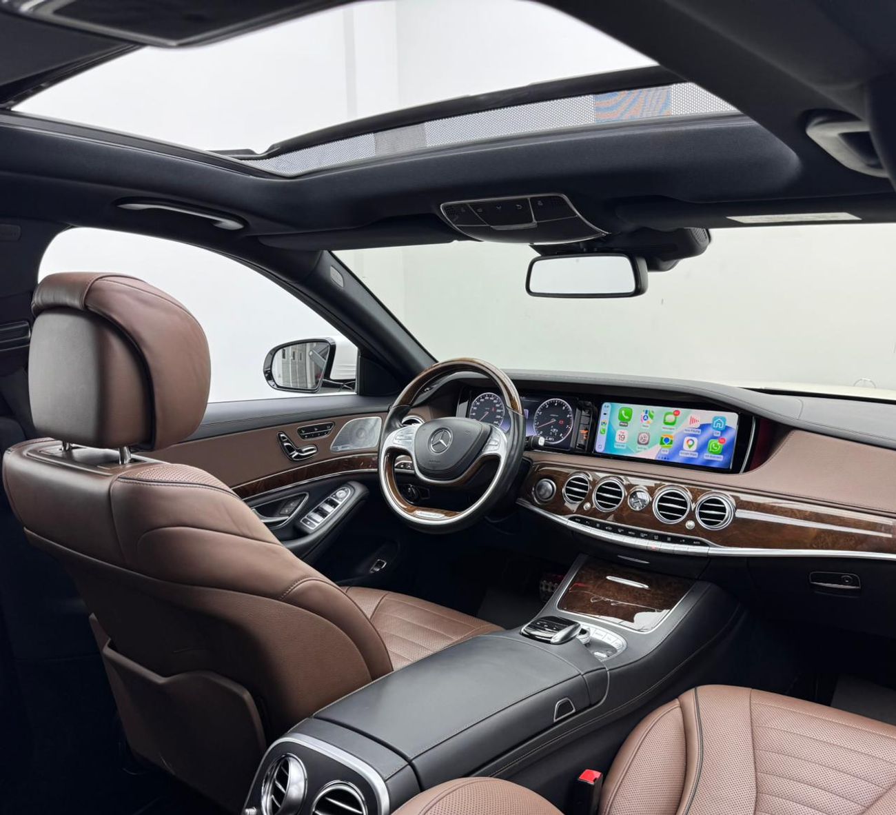 Mercedes Benz S550 2015 Mercedes-Benz S500L AMG, Service History, Excellent Condition, GCC