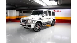 مرسيدس بنز G 63 AMG Mercedes Benz G63 AMG 2016 GCC under Warranty with Flexible Down-Payment.