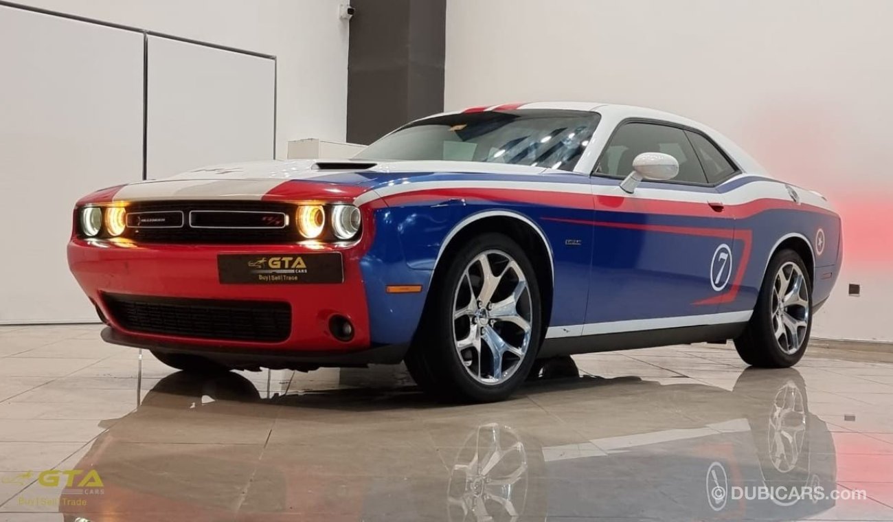 دودج تشالينجر 2015 Dodge Challenger R/T V8, Warranty, Full Dodge Service History, Low KMs, GCC