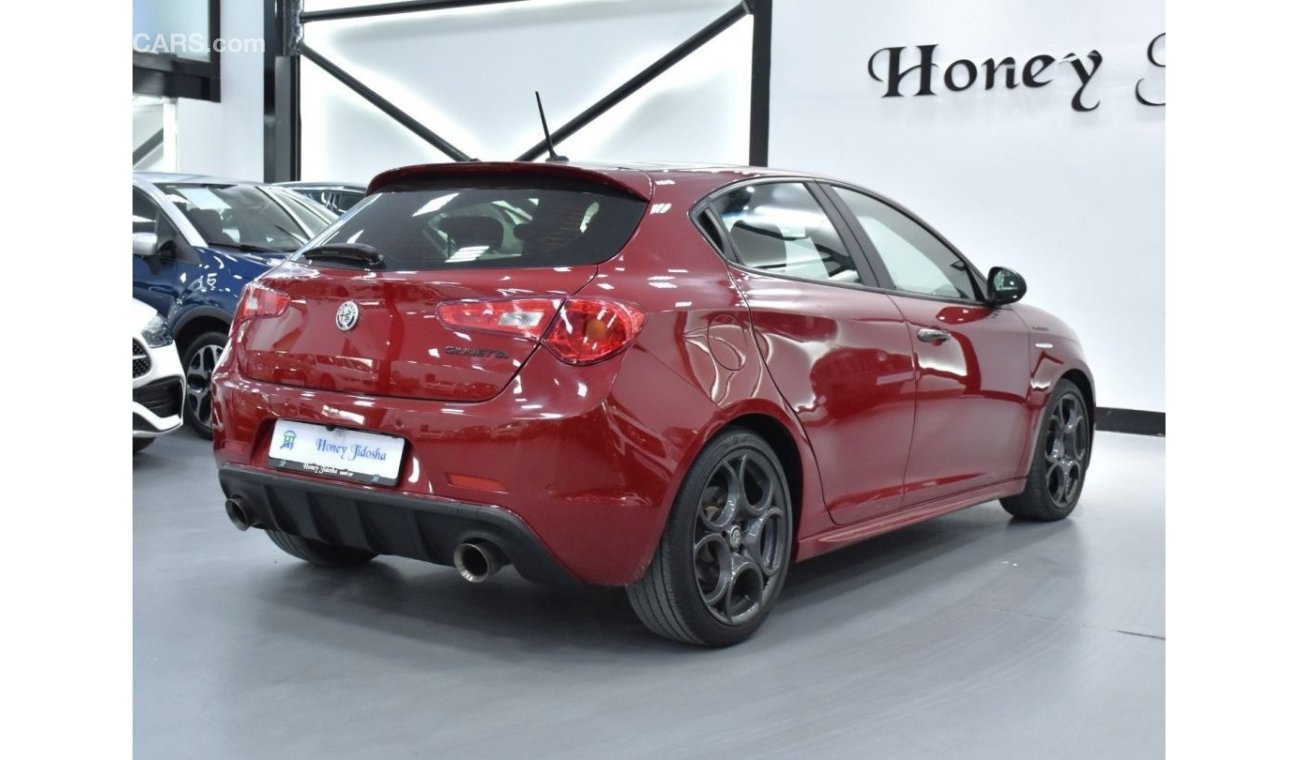 ألفا روميو جوليتا EXCELLENT DEAL for our Alfa Romeo Giulietta ( 2018 Model ) in Red Color GCC Specs