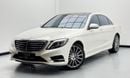 Mercedes-Benz S 500 AMG 4.7L 2015 Mercedes-Benz S500 AMG, Mercedes Service History, Excellent Condition, GCC