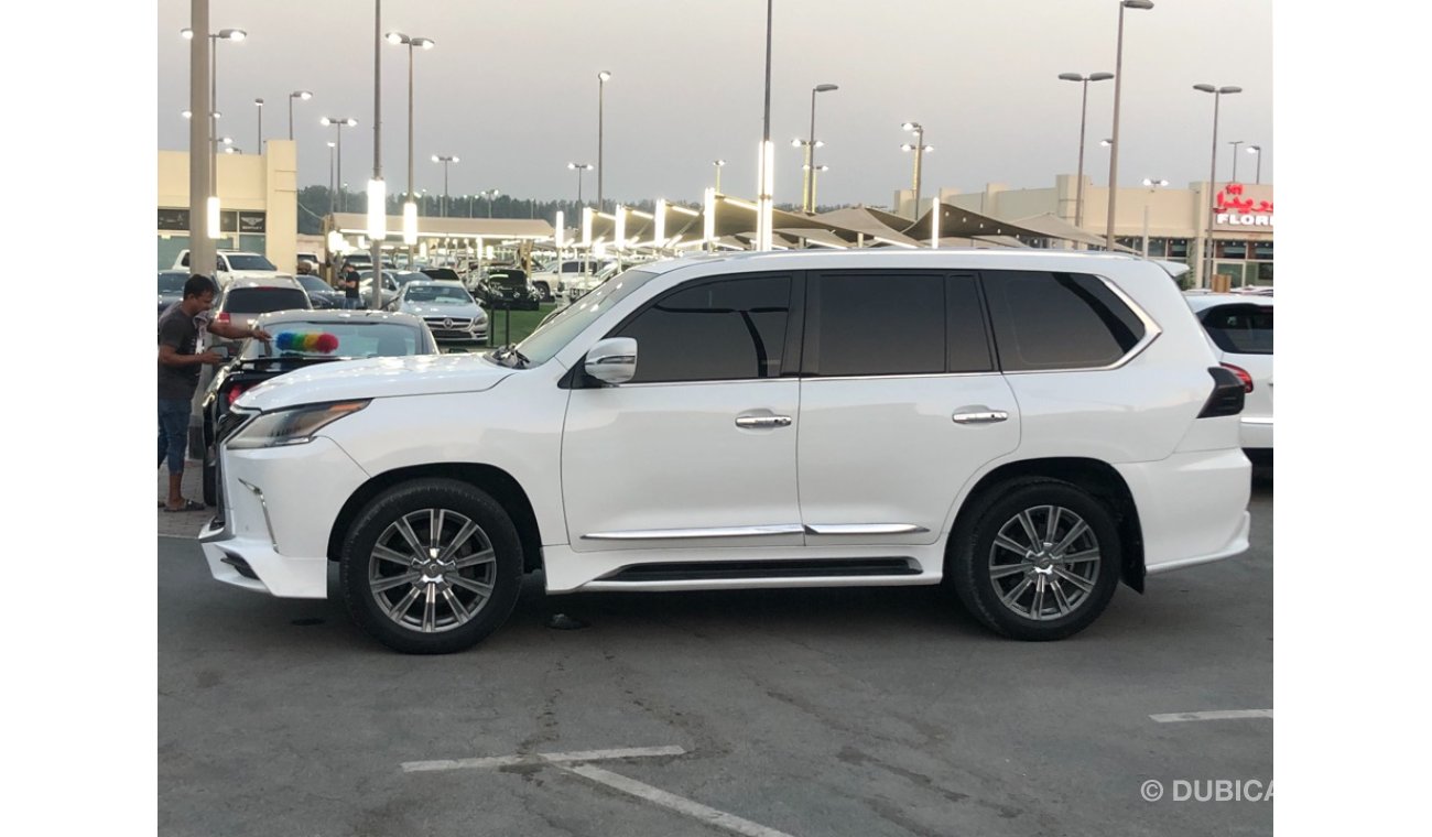 Lexus LX570 Model 2015 face change 2020  GCC car prefect condition full option low mileage