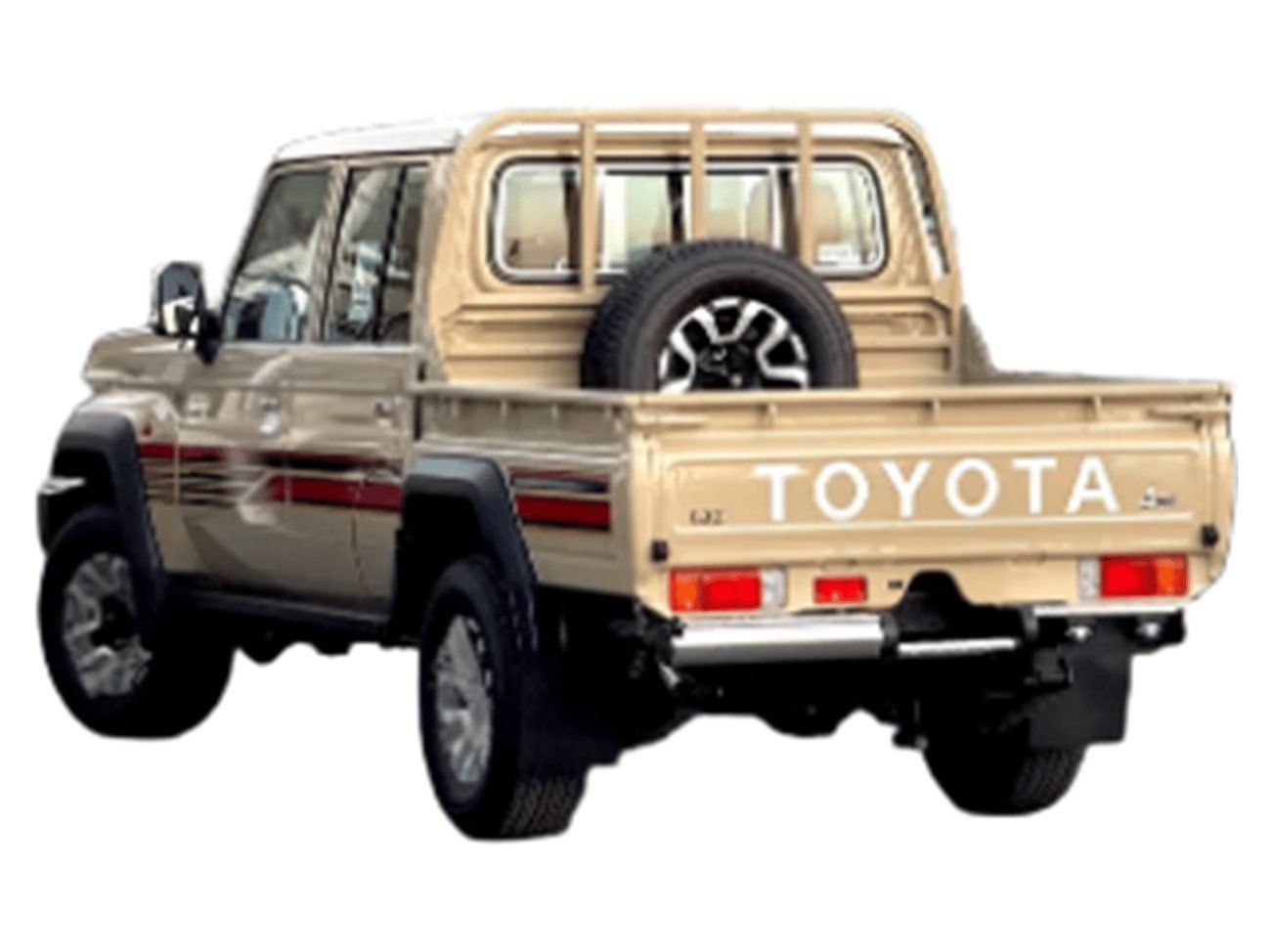 Toyota Land Cruiser Pick Up TLC79 DC ECTMKC004 - 2026 Toyota LC79 Double Cab Pick Up - 2.8L Diesel Auto - Beige with Beige Interior - Ful