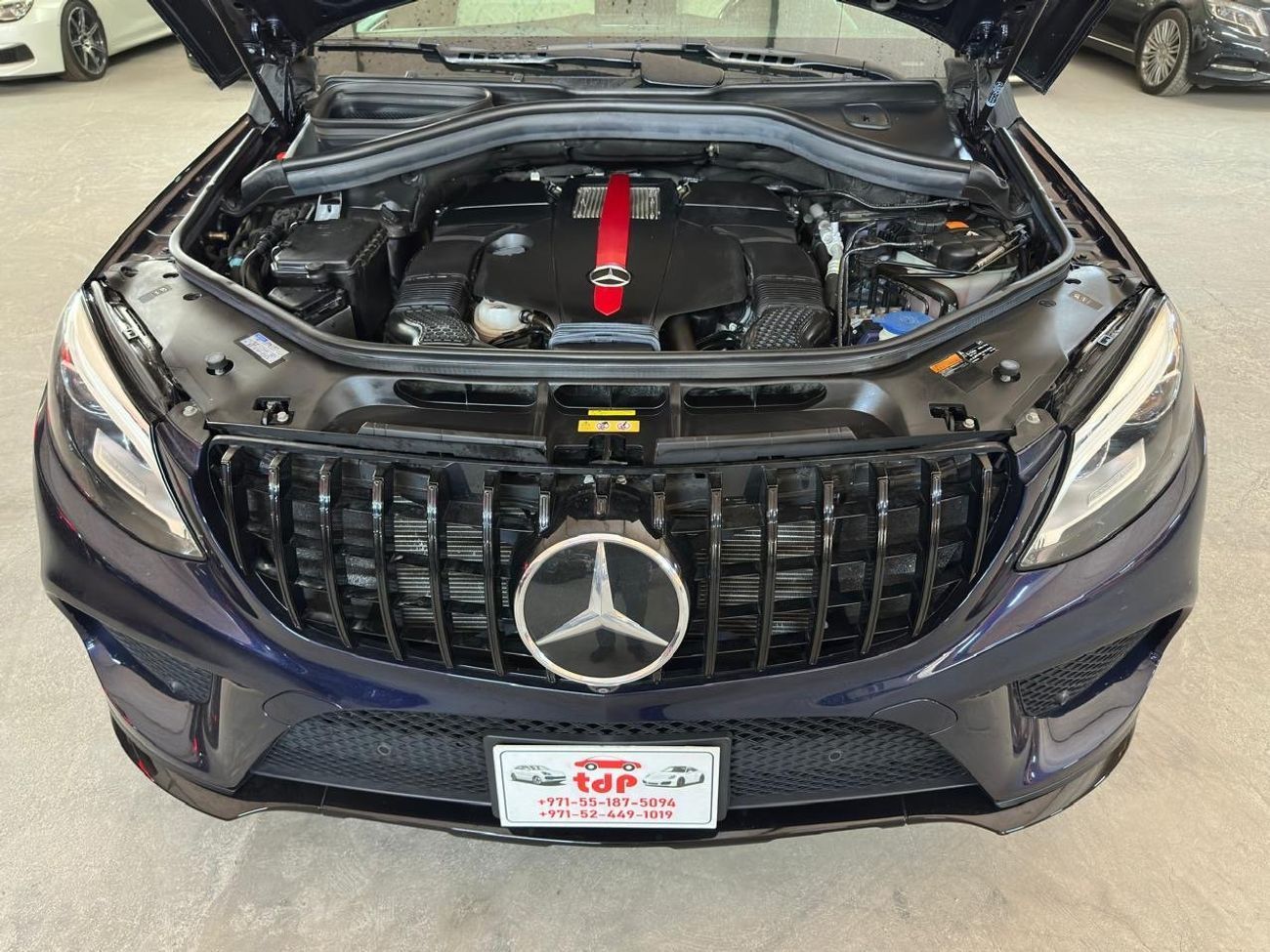 مرسيدس بنز GLE 43 AMG Coupe 3.0L MERCEDES GLE 43 AMG COUPE 2017 | CAVANSITE BLUE PAINT | DESIGNO PACKAGE | CARBON INTERIOR