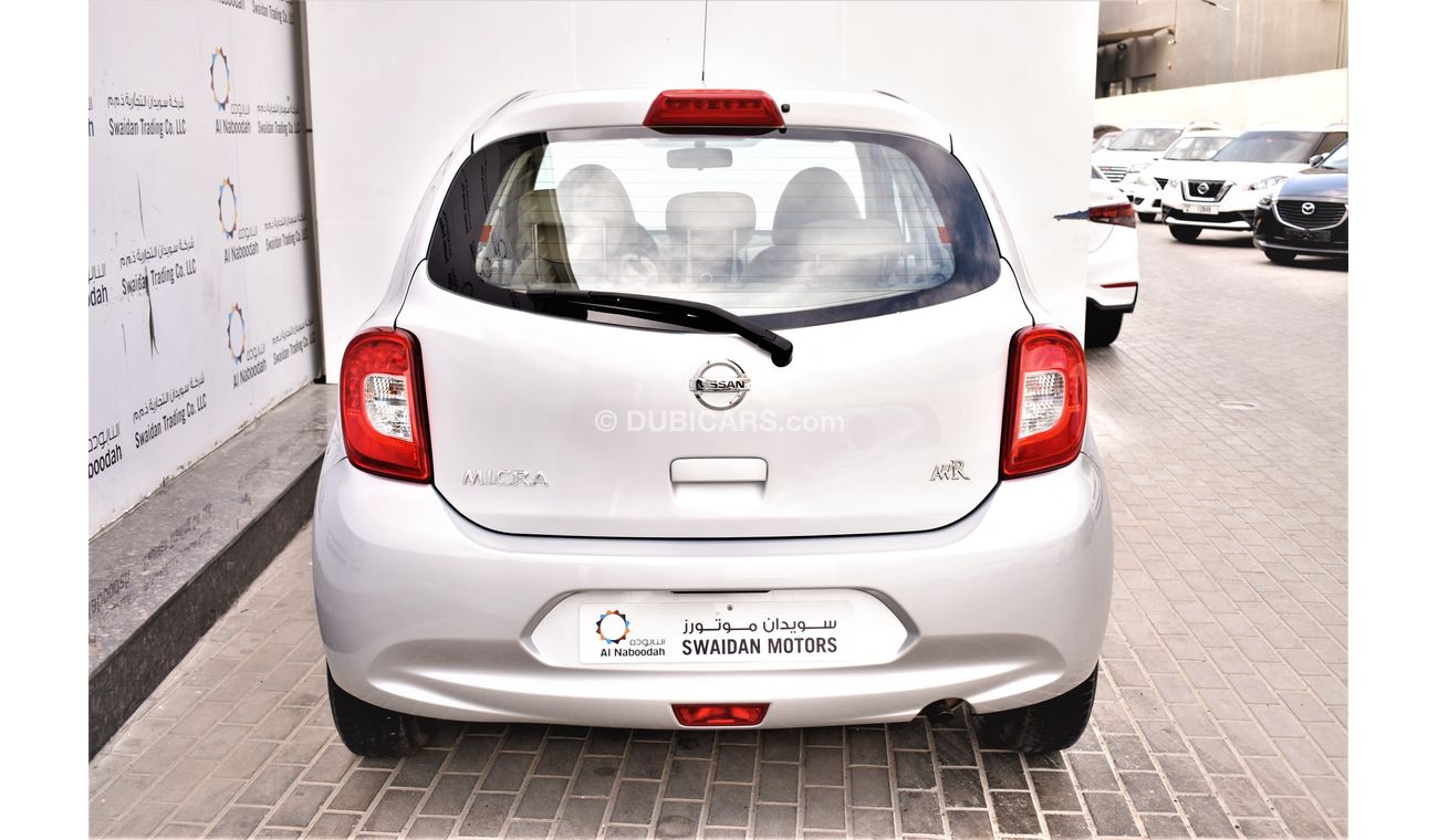 نيسان ميكرا AED 684 PM | 1.5L SV GCC WARRANTY