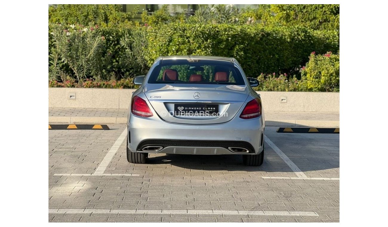 Mercedes-Benz C 200 AMG Pack Mercedes C200 AMG  Panoramic  2017 GCC  Under Warranty