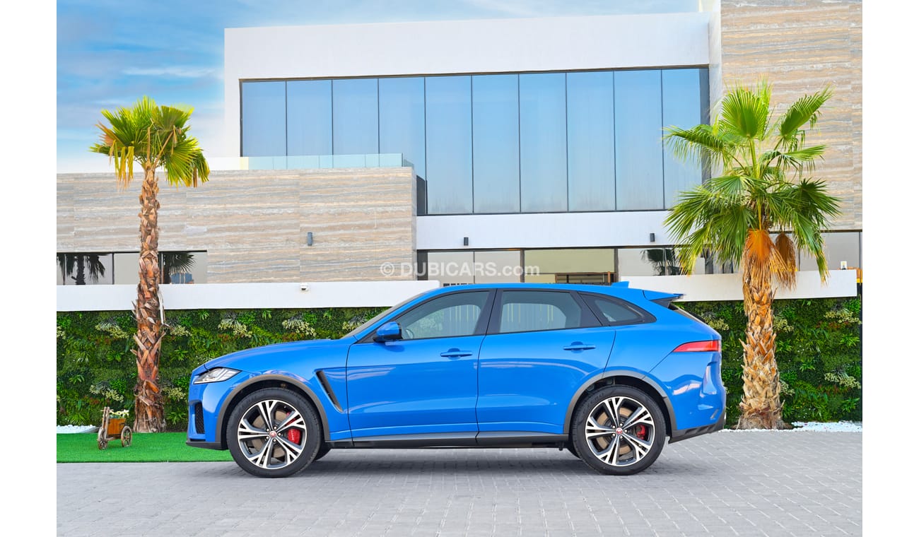 جاكوار F بيس 5,481 P.M  | F-Pace SVR | 0% Downpayment | Perfect Condition!