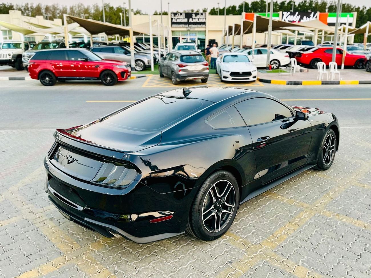 Ford Mustang STANDARD Ecoboost | Monthly 1100/- | 0% DP | Fabric Seats | Lane Assist | # 07896