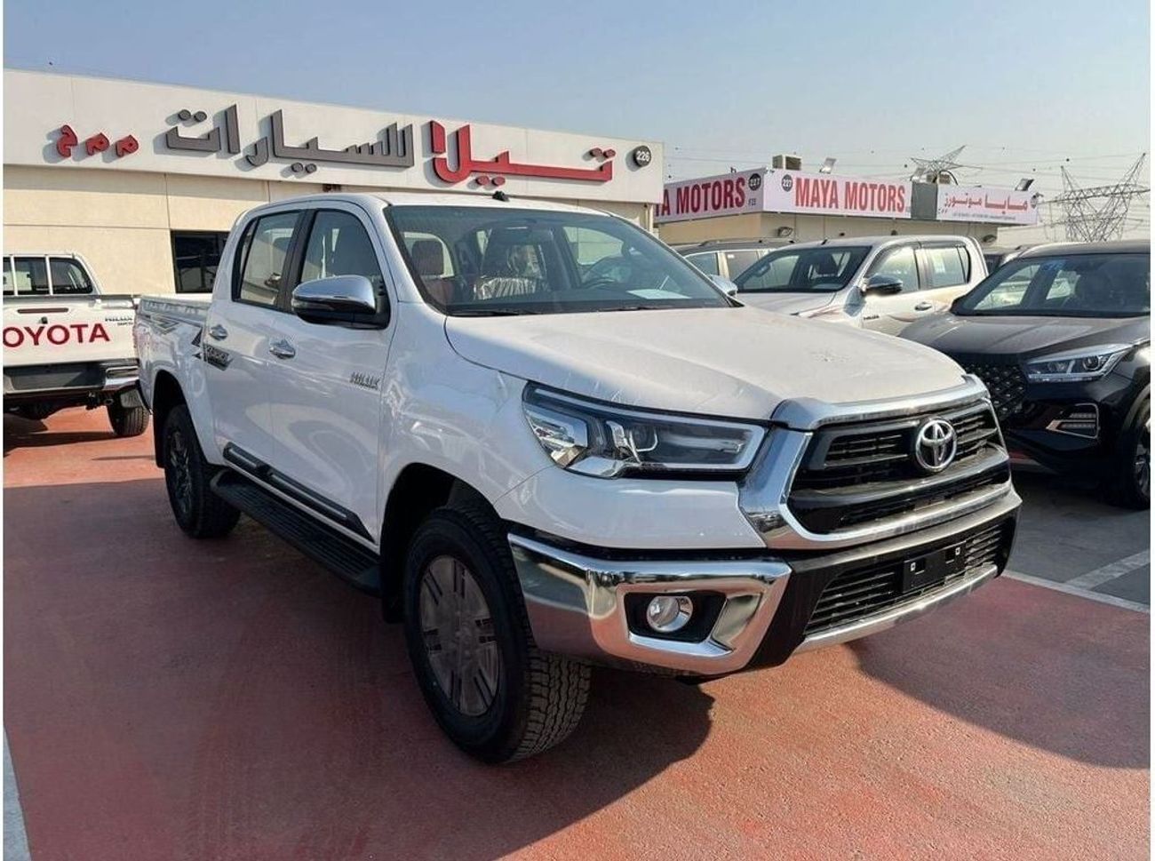 Toyota Hilux TOYOTA HILUX 2.7 AT FULL OPTION WITHOUT PUSH START WHITE 2025