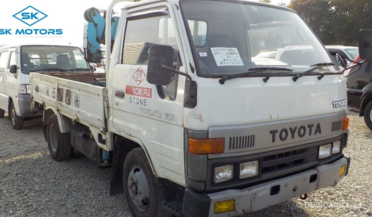 Toyota Toyoace Used RHD Crane 1989/2 Ton Pickup/BU66 Deisel Engine Lot # 580