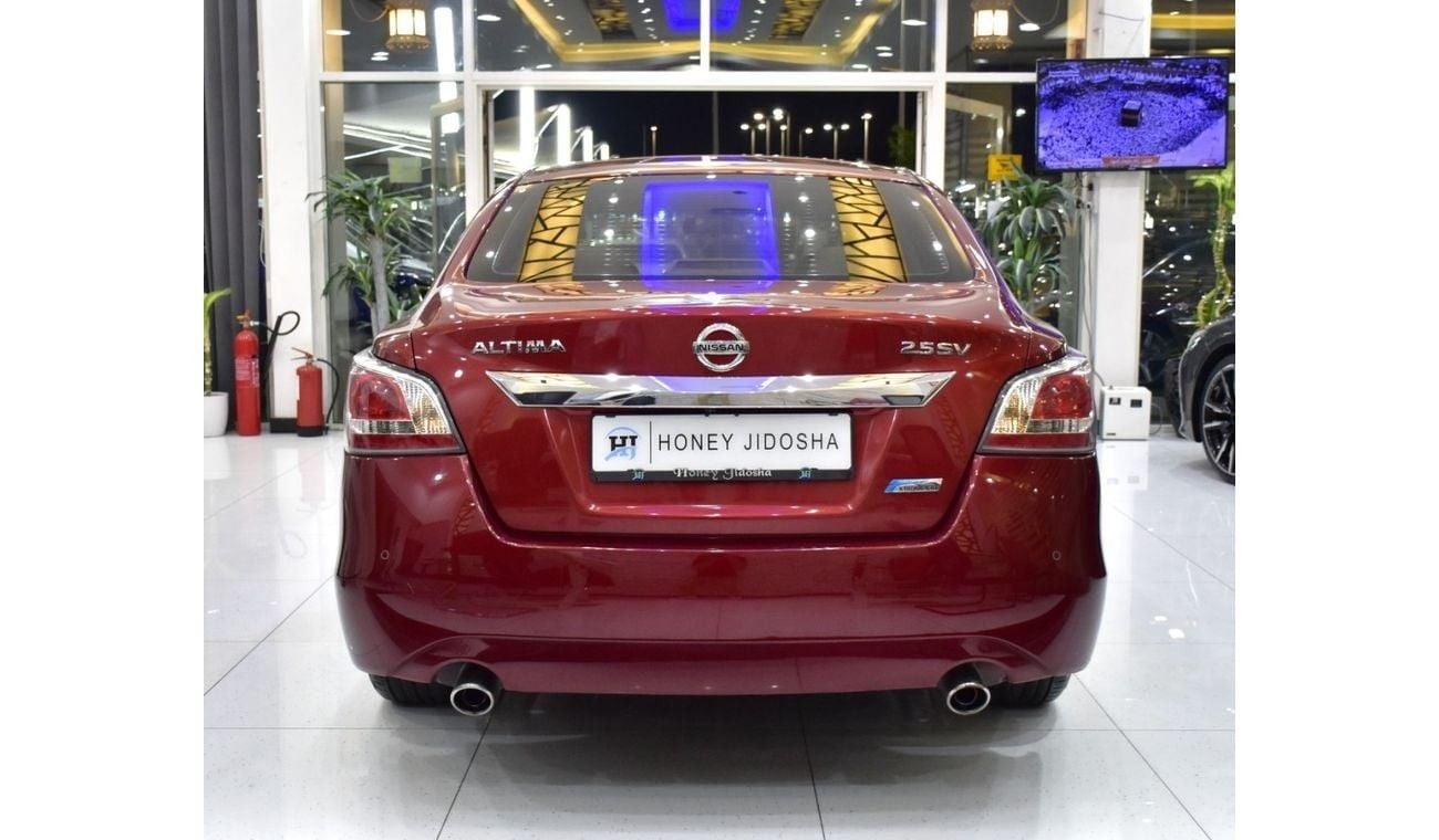 Nissan Altima EXCELLENT DEAL for our Nissan Altima 2.5 SV ( 2015 Model ) in Red Color GCC Specs