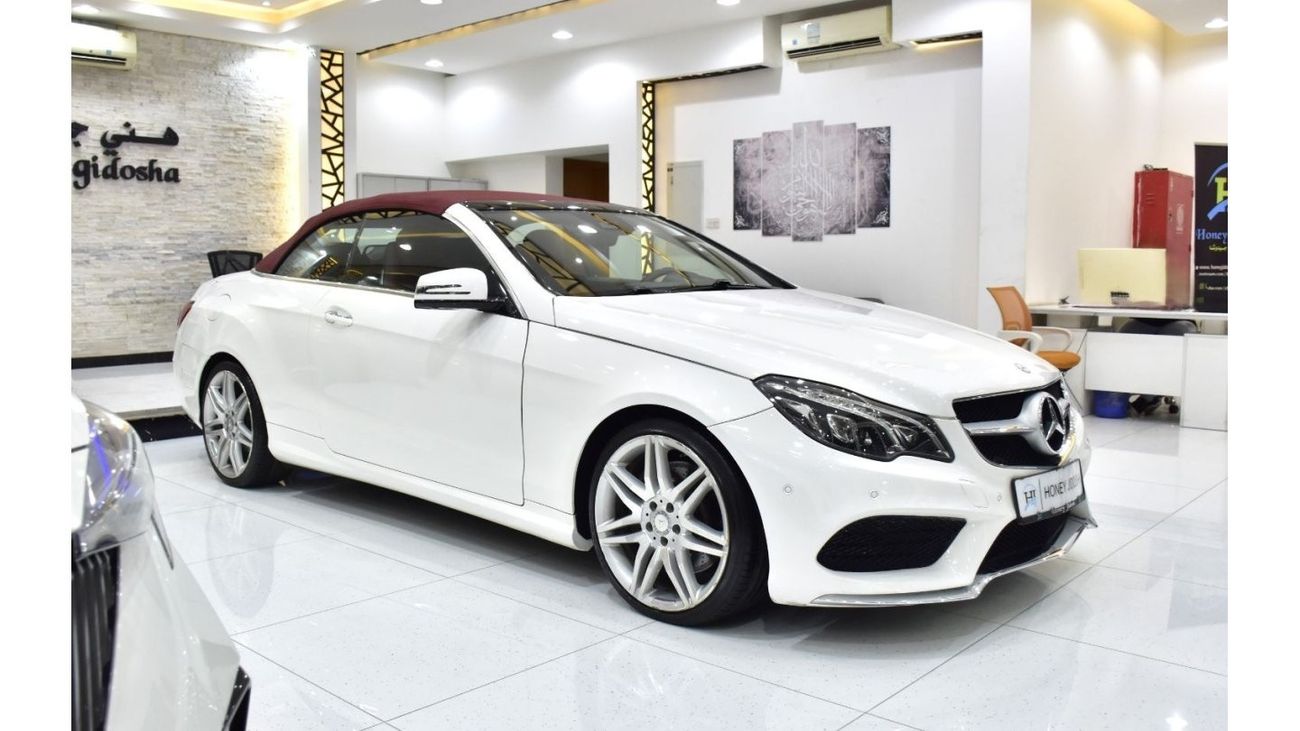 مرسيدس بنز E 400 كوبيه EXCELLENT DEAL for our Mercedes Benz E400 Convertible ( 2015 Model ) in White Color GCC Specs