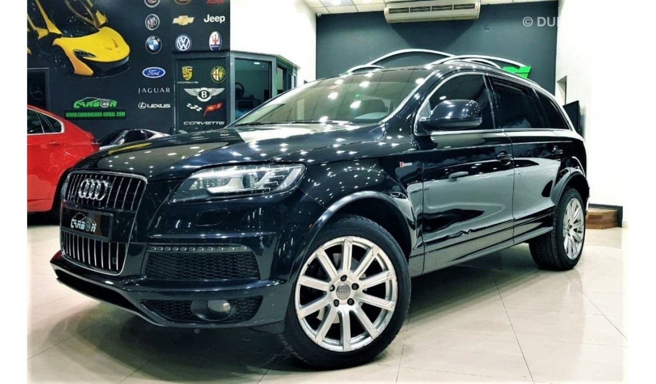 Audi Q7 AUDI Q7 SUPERCHARGED 2013 MODEL GCC CAR IN VERY GOOD CONDITION WITH A LOW KILOMETER ONLY 130K KM