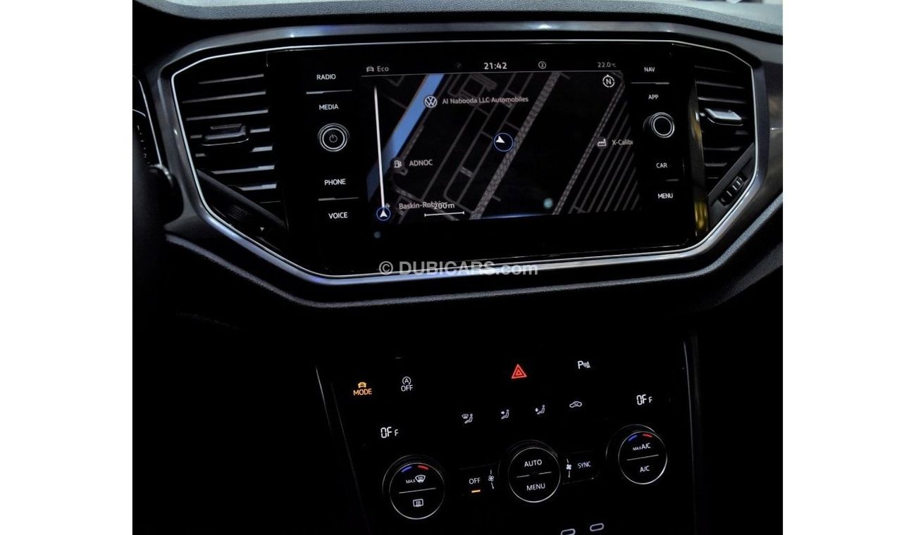 Volkswagen T ROC EXCELLENT DEAL for our Volkswagen T-ROC ( 2021 Model ) in White Color GCC Specs