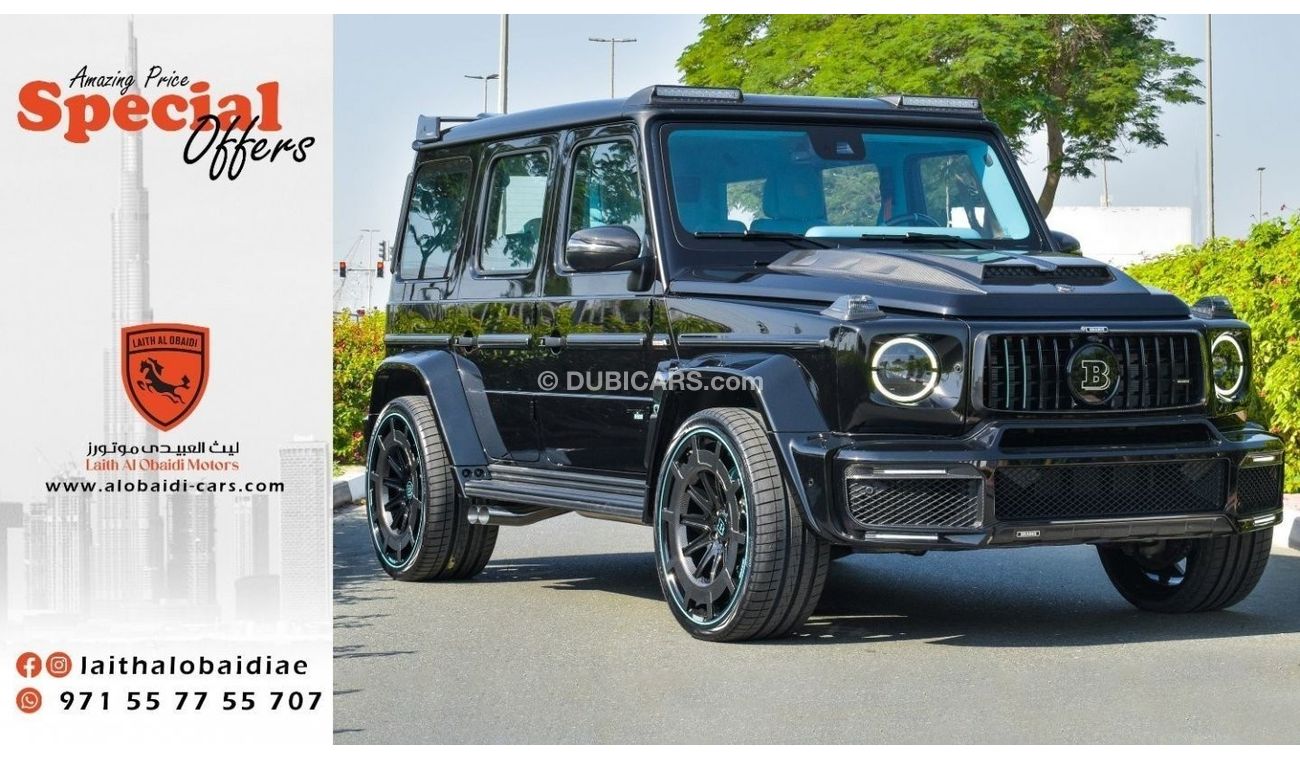Mercedes-Benz G 63 AMG Amazing Price | Mercedes-Benz G63 Brabus | Black | V8 Biturbo | Fully Carbon | 2023