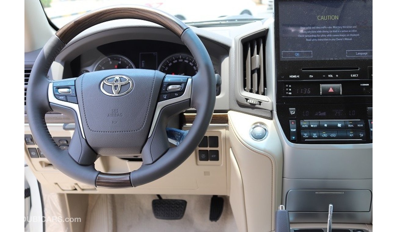 Toyota Land Cruiser GXR GT 4.6l Petrol V8 AT 2019(Export Only-White Pearl inside Beige Color)-Spcl offer@ Green Valley