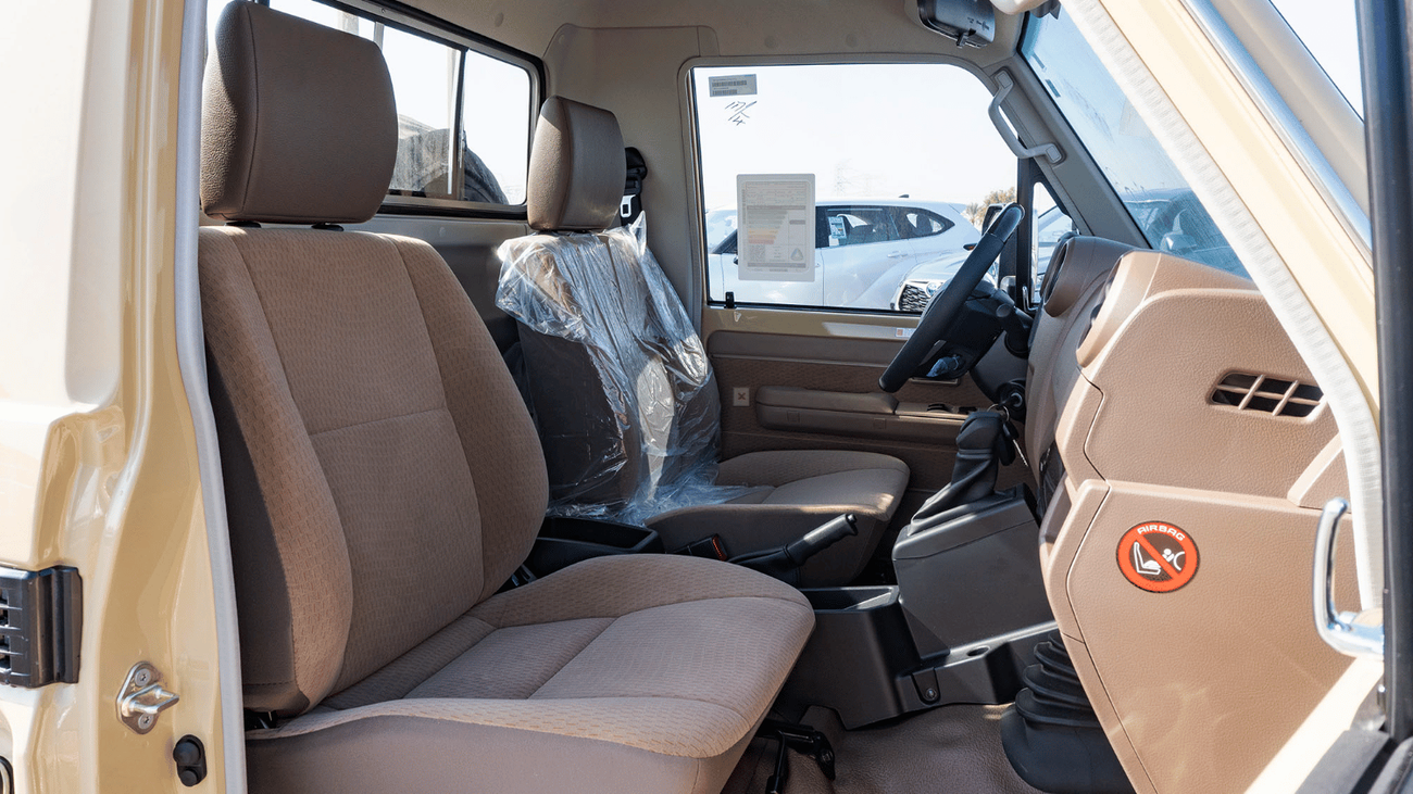 Toyota Land Cruiser Pick Up ECTKSA006 – 2025 Toyota LC79 Single Cab Pick Up - 2.8L Diesel Auto - Mid - Beige with Beige Interior