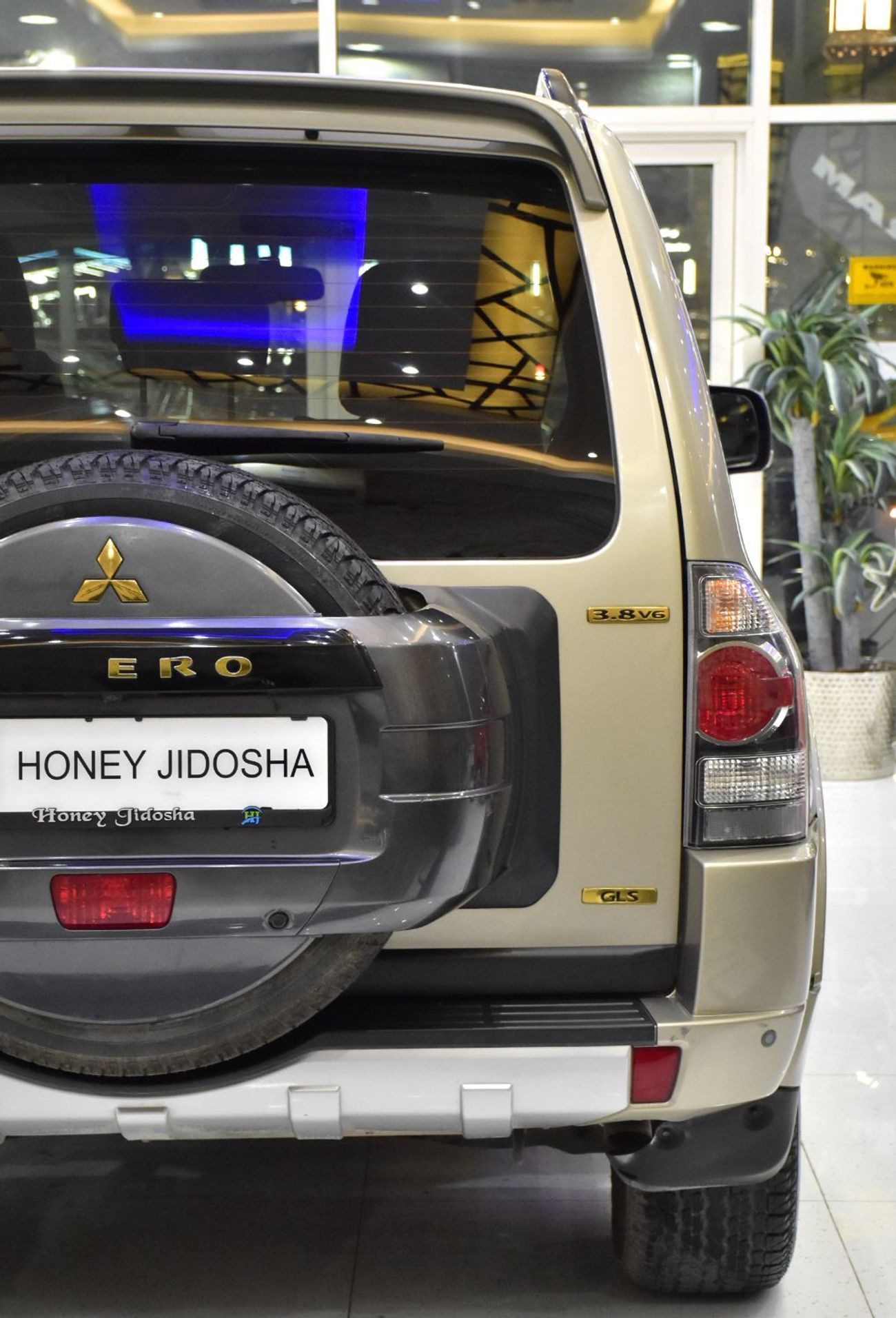 Mitsubishi Pajero EXCELLENT DEAL for our Mitsubishi Pajero GLS 3.8L 3 Doors ( 2018 Model ) in Golden Color GCC Specs