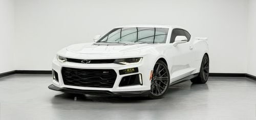 شيفروليه كامارو ZL1 CARBON FIBER شيفروليه كامارو ZL1 موديل 2020، ضمان شيفروليه ساري حتى أغسطس 2030، سجل صيانة كامل من شيفروليه، دول م