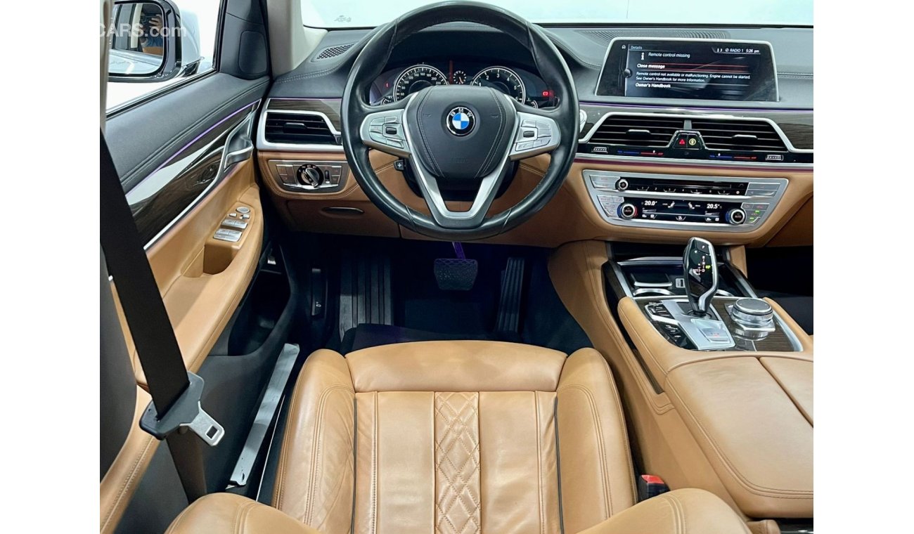 بي أم دبليو 740 2017 BMW 740Li, Full Service History, Warranty, GCC